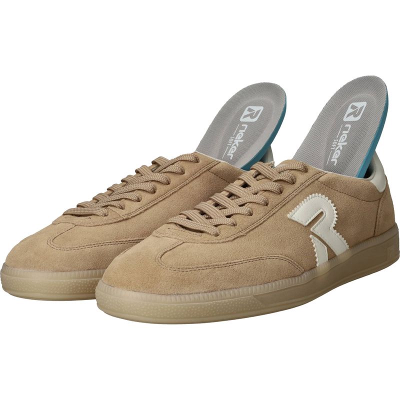 Rieker Veterschoenen Beige Heren
