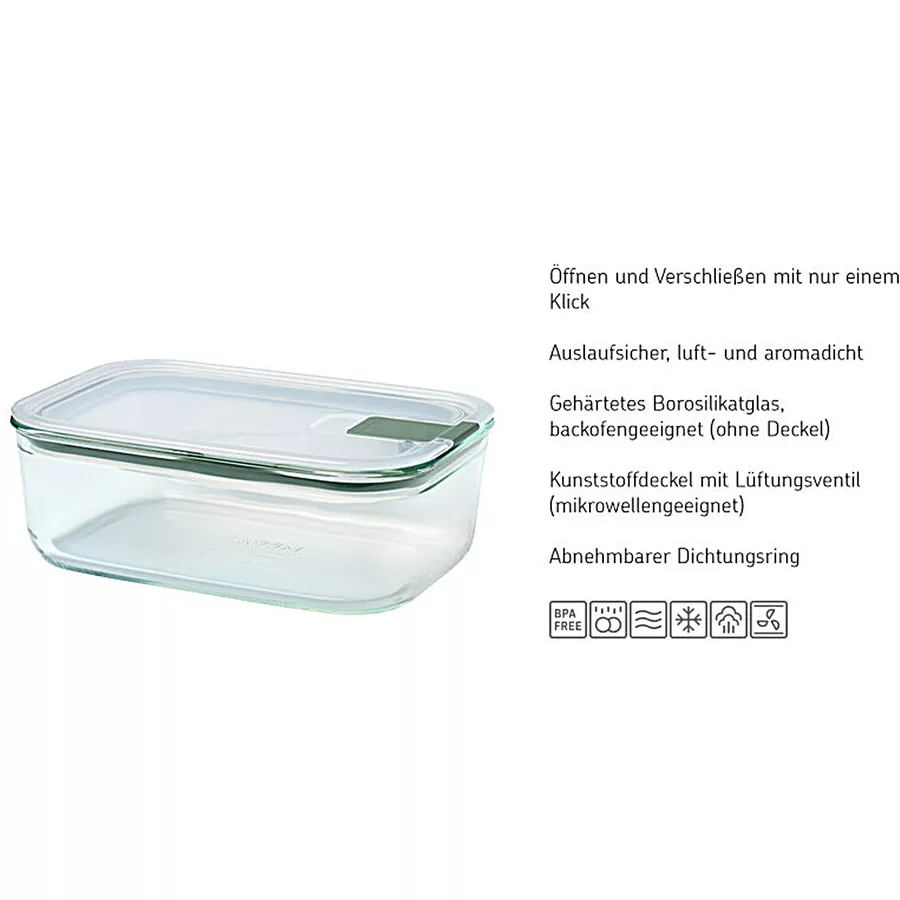 Mepal Frischhaltedose EasyClip 1000 ml mint