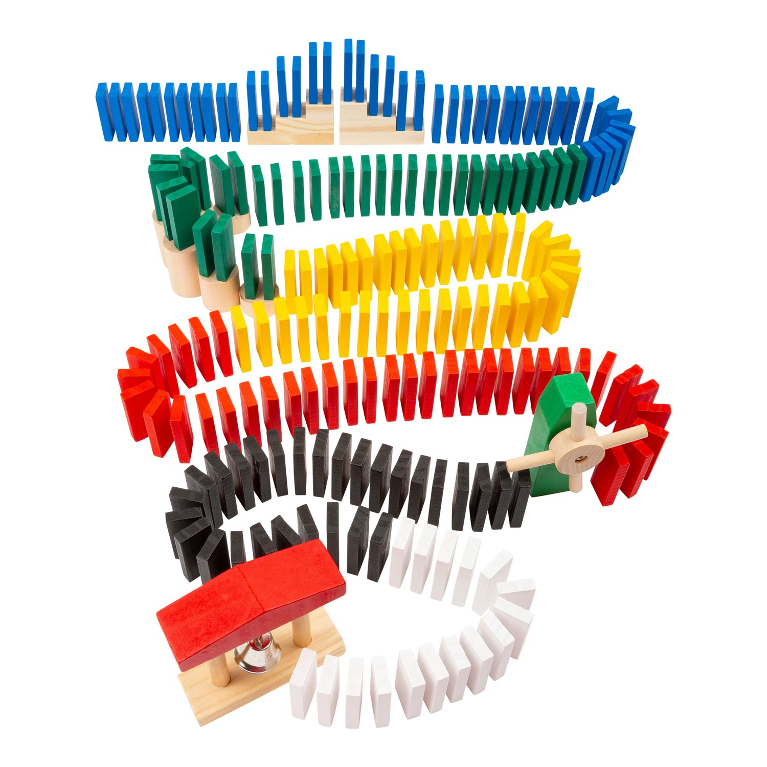 Small Foot-Houten Domino Rally, 490dlg.