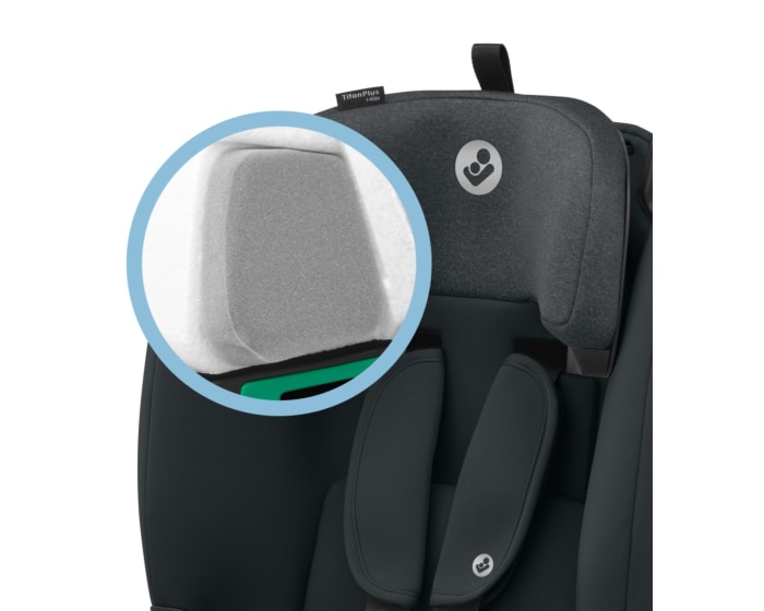Titan Plus i-Size 15 M - 12 Y  76 - 150 cm  9 - 36 kg    G-CELL-Seitenaufprallschutz |    Mehrere Sitz- und Liegepositionen |    Wächst mit dir mit |    Weiches Schaumstoffkissen |