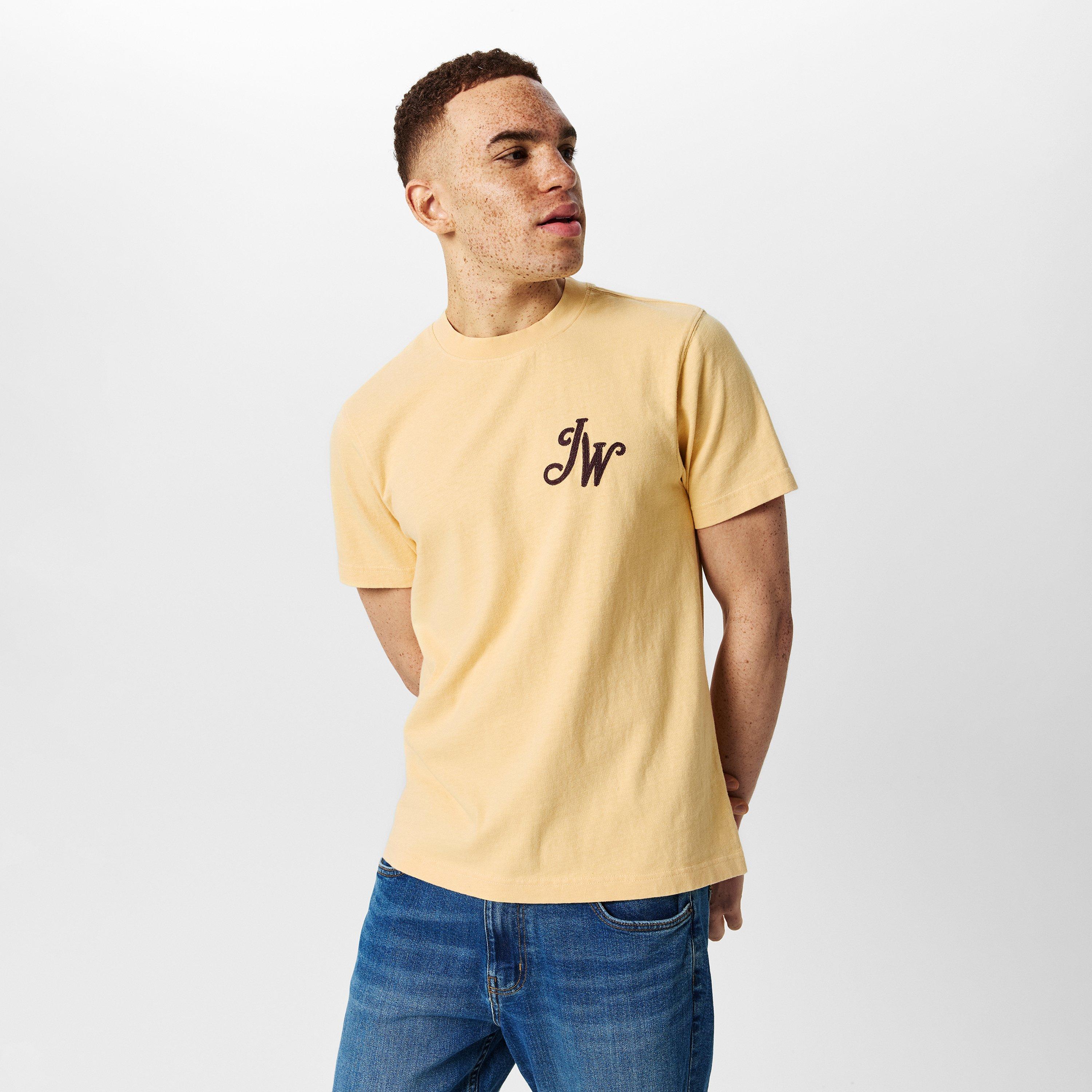 Jack Wills JW Script Initial T Shirt
