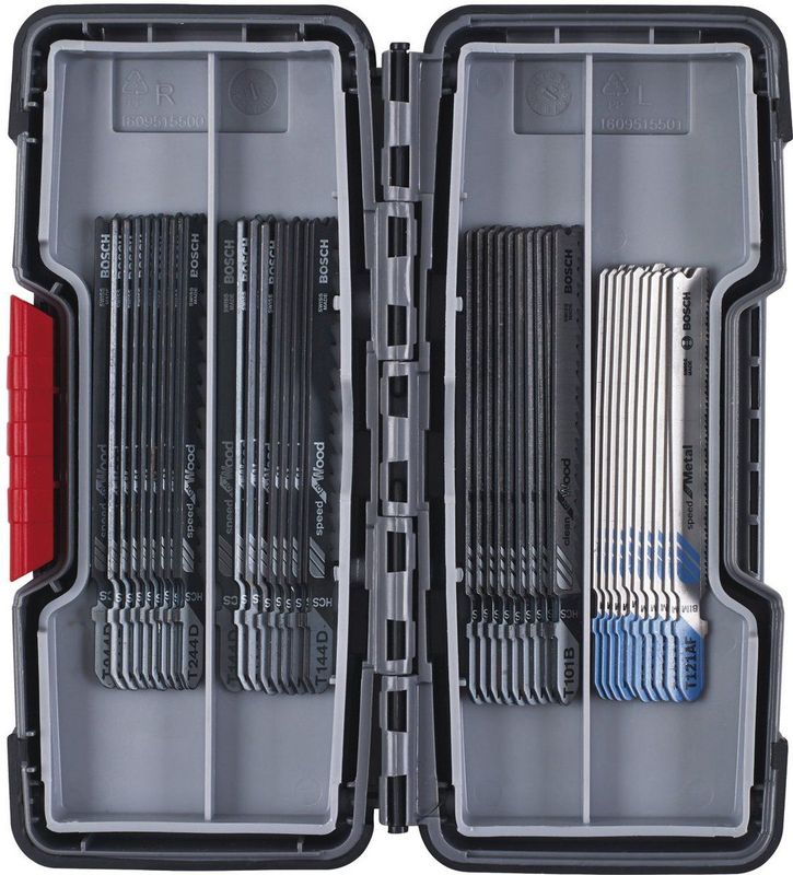 Set zaagbladen decoupeer 40pc ToughBox W