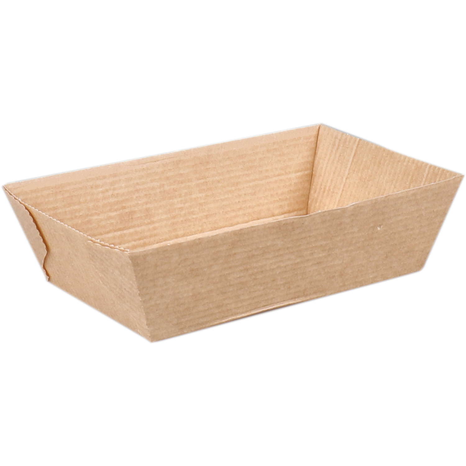 Depa Bak, Ersatzpapier, A9, Golfpapieren snacklijn, 110x66x35mm, bruin