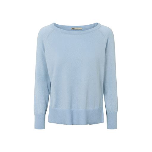 PBO Bekka Striktrøje, Light Blue, XXL