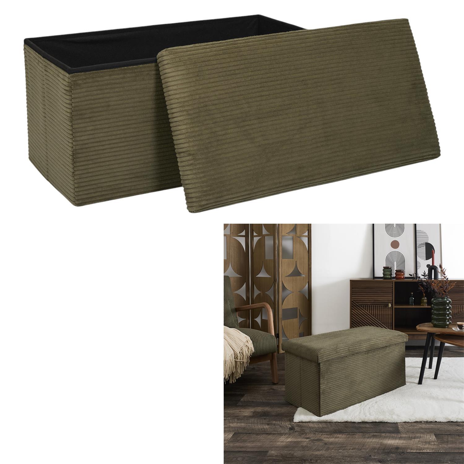 COFFRE BANC PLIABLE COTELE SCOTT VERT