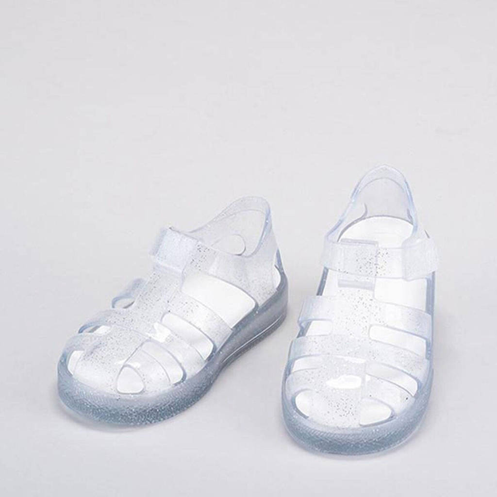 Igor glitter waterschoenen transparant