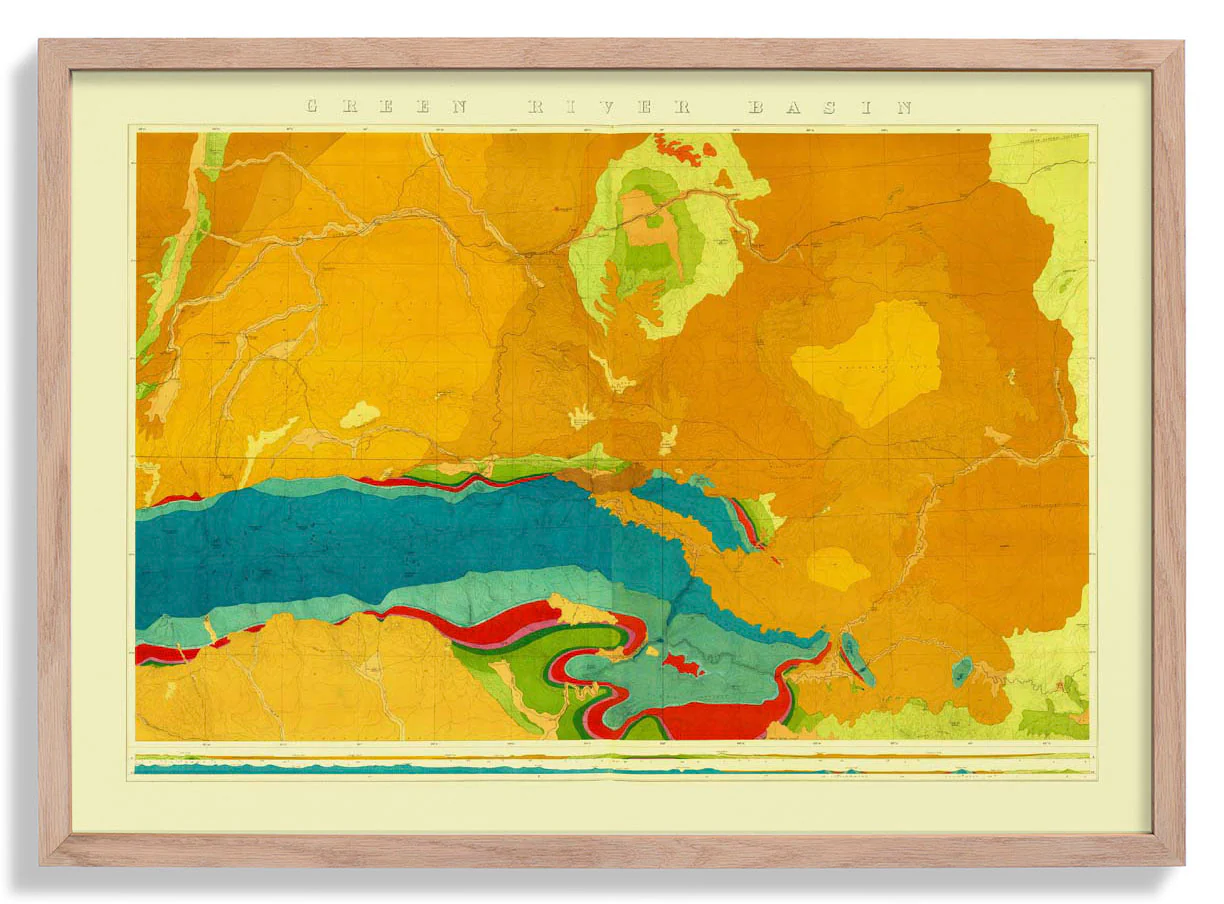 Green River Basin Geologisch