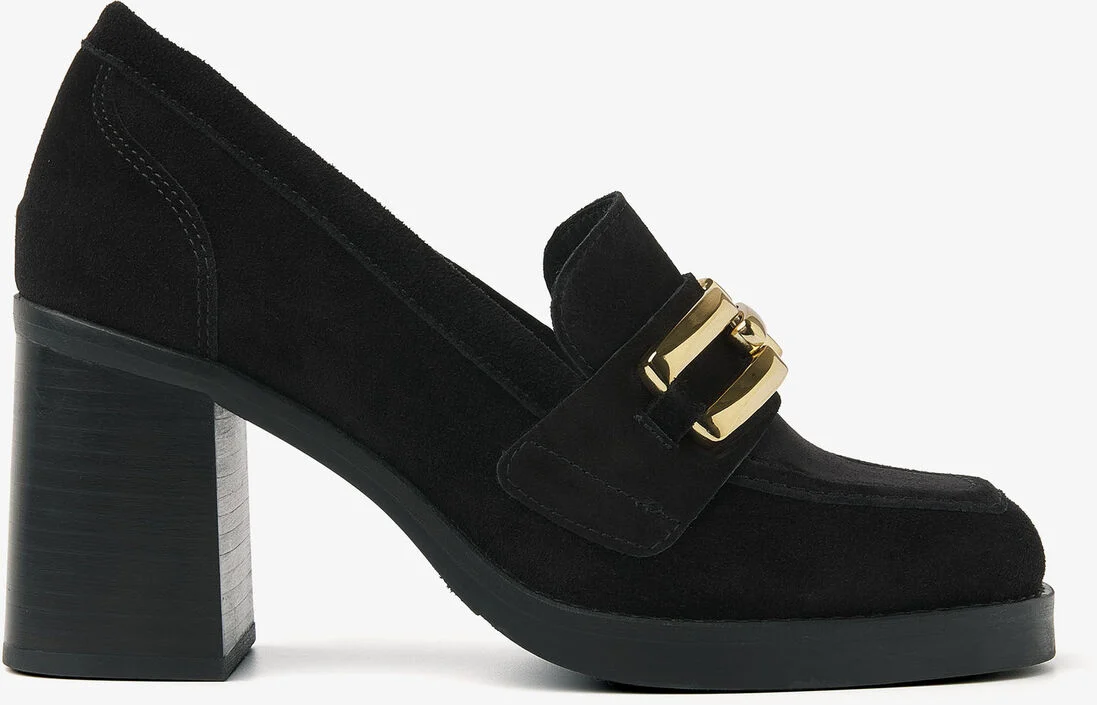VIA VAI zwarte via vai loafers avery clover