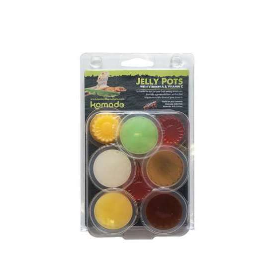 Jelly pots max saveurs 8 pieces