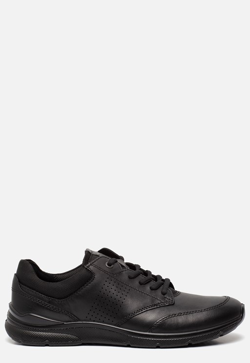 Ecco Irving veterschoenen zwart Leer