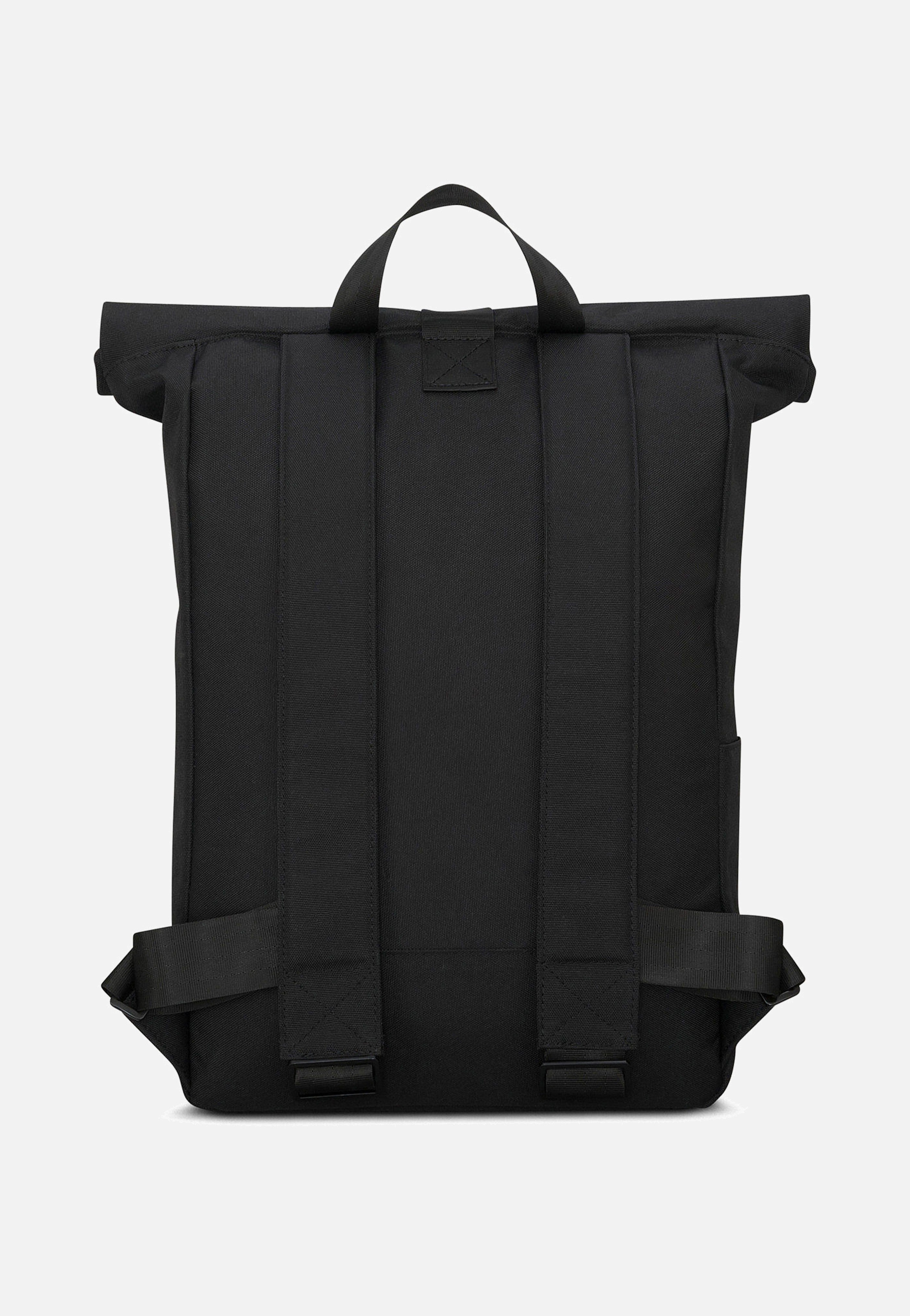 Robin Medium Schwarz - Rolltop Rucksack