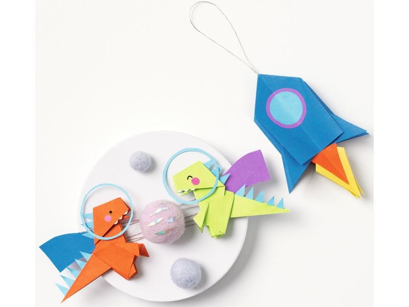 Folia Faltblätter Origami 15 x 15 cm, 70 g/m², Mehrfarbig Quadratische Origami Blätter