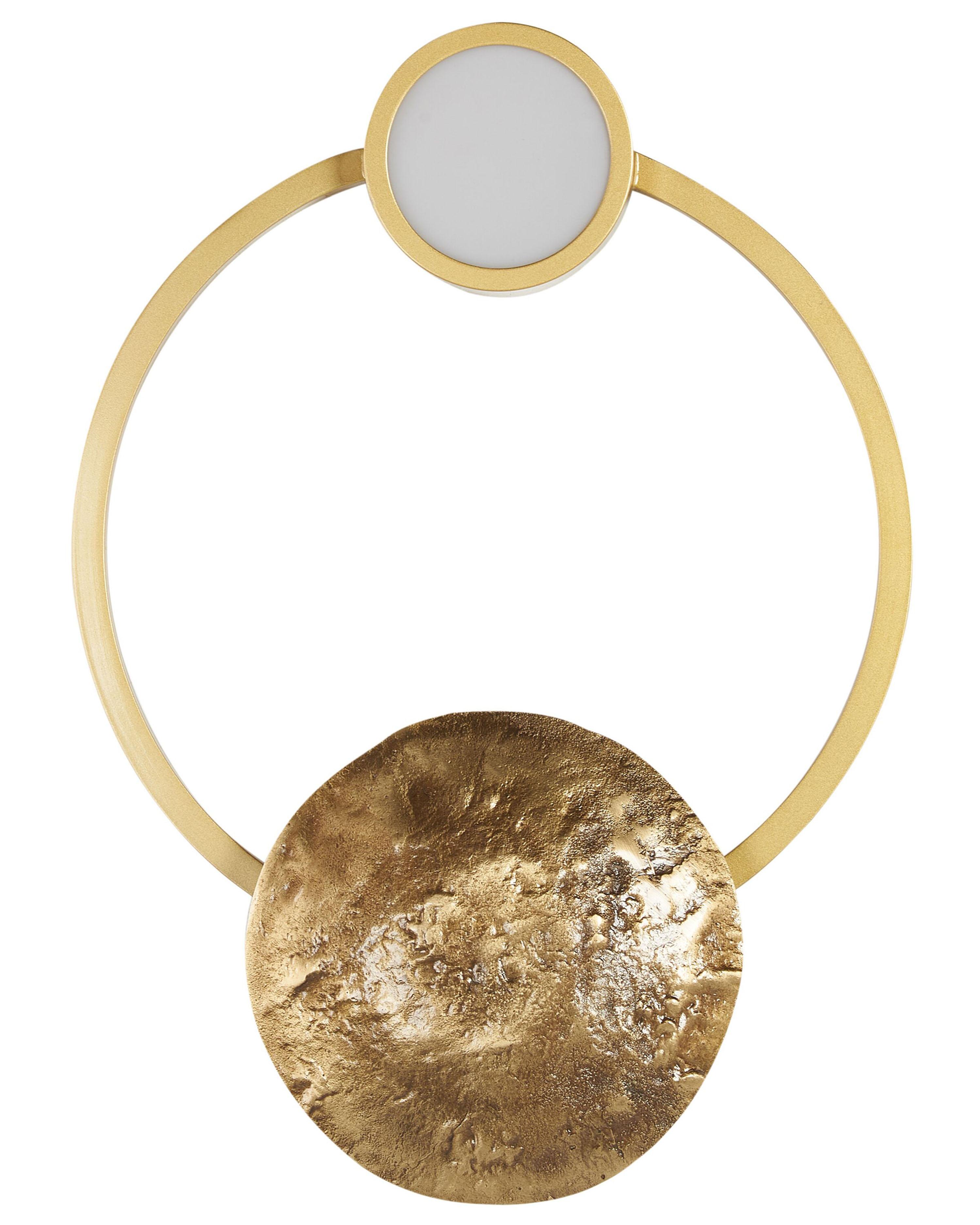 LED wandlamp PONUGA Metaal Goud
