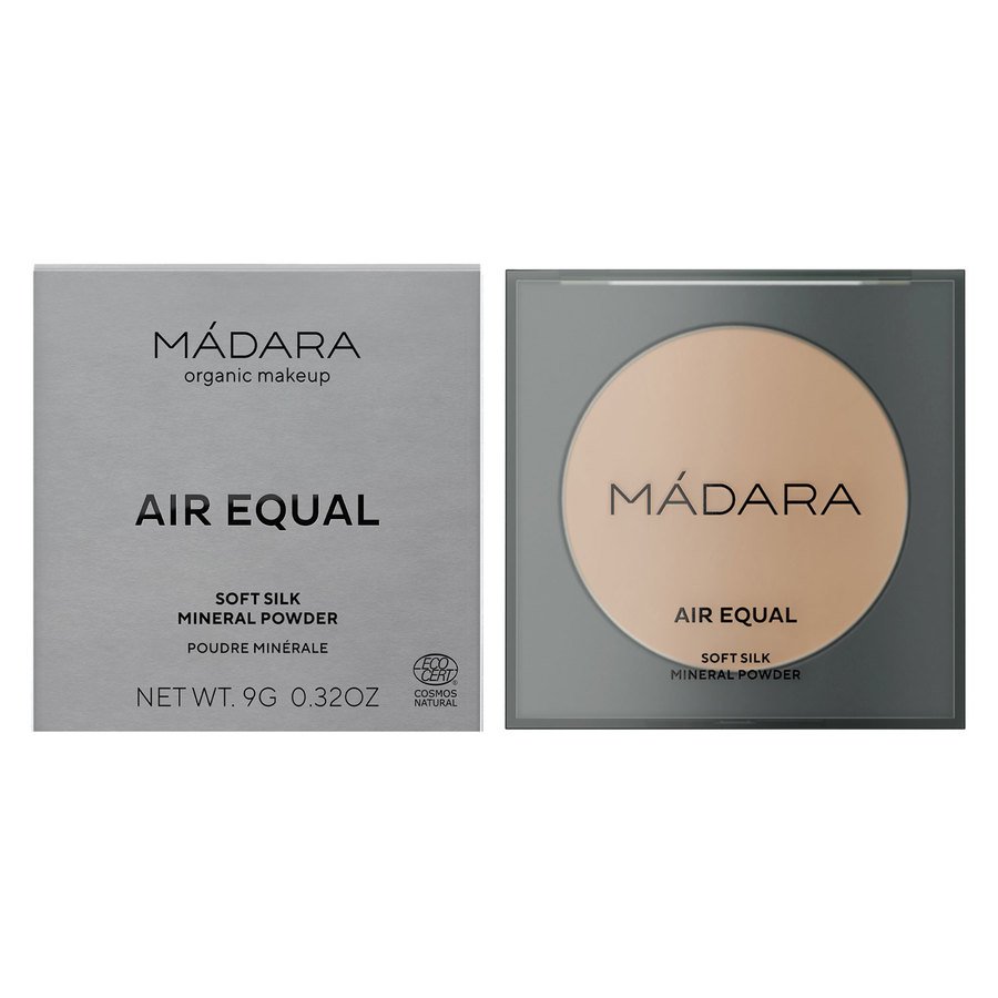Mádara Air Eqaul Soft Silk Mineral Powder #1 Fair 9g