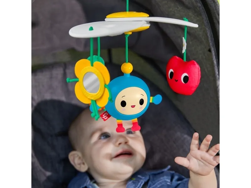 Fisher Price Happy World Flowerin Fun Stroller Toy