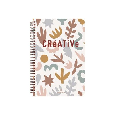 Oberthur Bilbao - Carnet de notes souple - B6 - ligné - 200 pages - créative