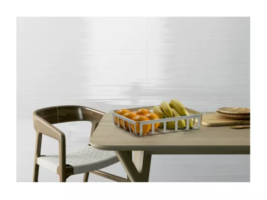 Panier de rangement et décoratif en métal, petit, ZESTA