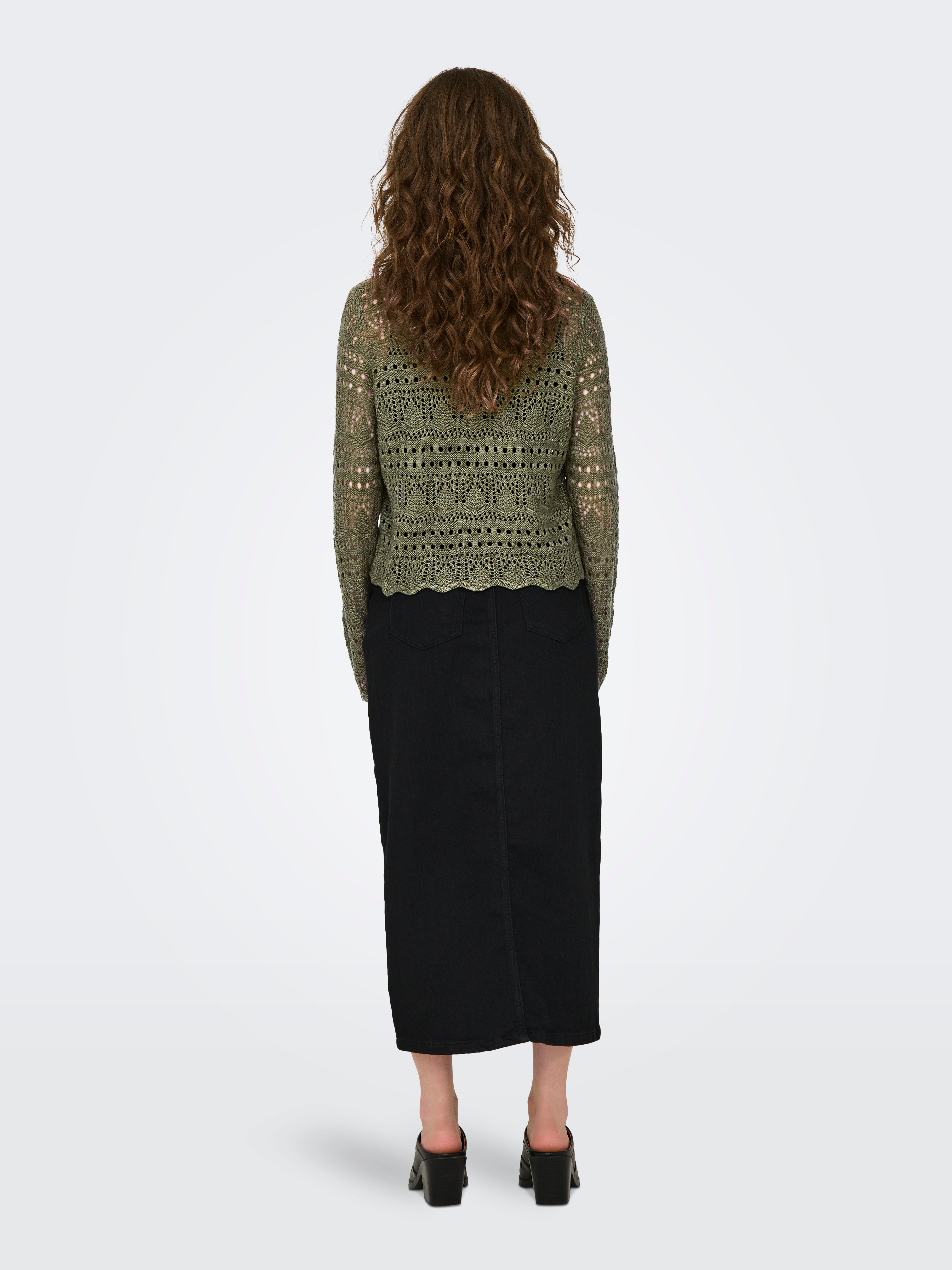 JDYSUN Strickpullover Ivy Green