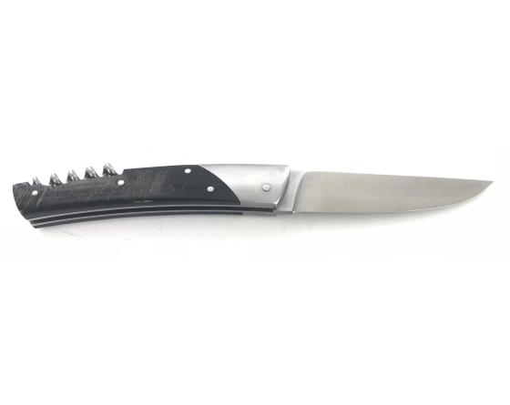 Thiers 11 cm Buffle Brut avec tire-bouchon Couteau de Poche le Thiers par Florinox
