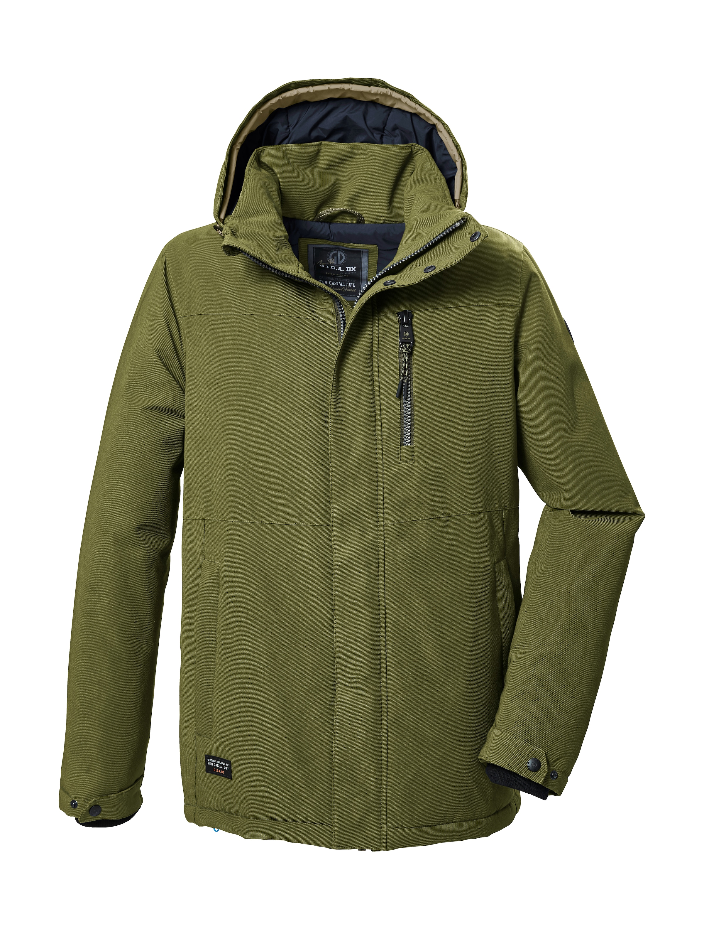 G.I.G.A. DX by killtec Funktionsjacke »GW 71 MN JCKT« Wasserdichte, atmungsaktive Winterjacke mit abnehmbarer Kapuze