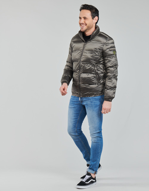 Guess - PUFFA THERMO QUILTING JACKET - Marron