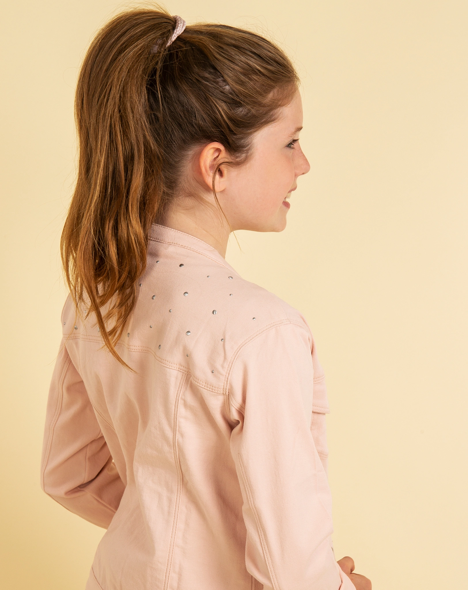 Jacke SOMMER-ROCKSTAR in rosa