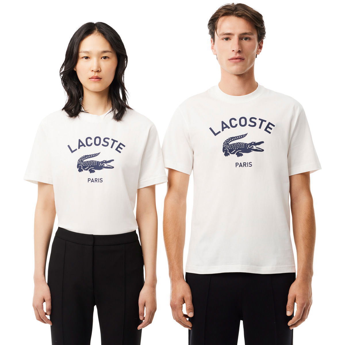 Lacoste Signature Print T-shirt Unisex
