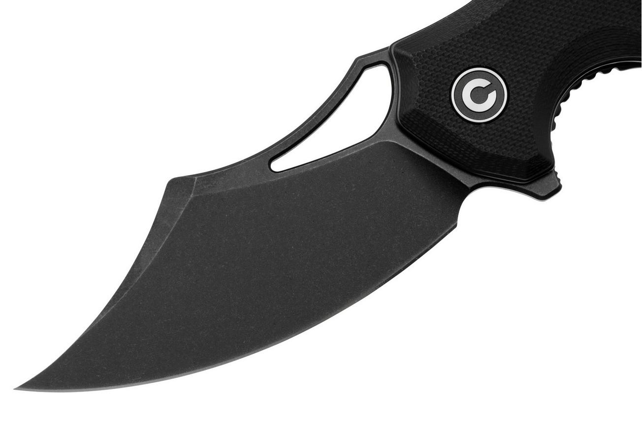 CIVIVI Chiro C23046-1 Blackwashed, Black G10, zakmes