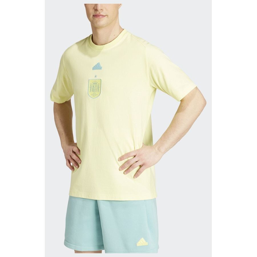 Espagne Travel T-Shirt - Jaune