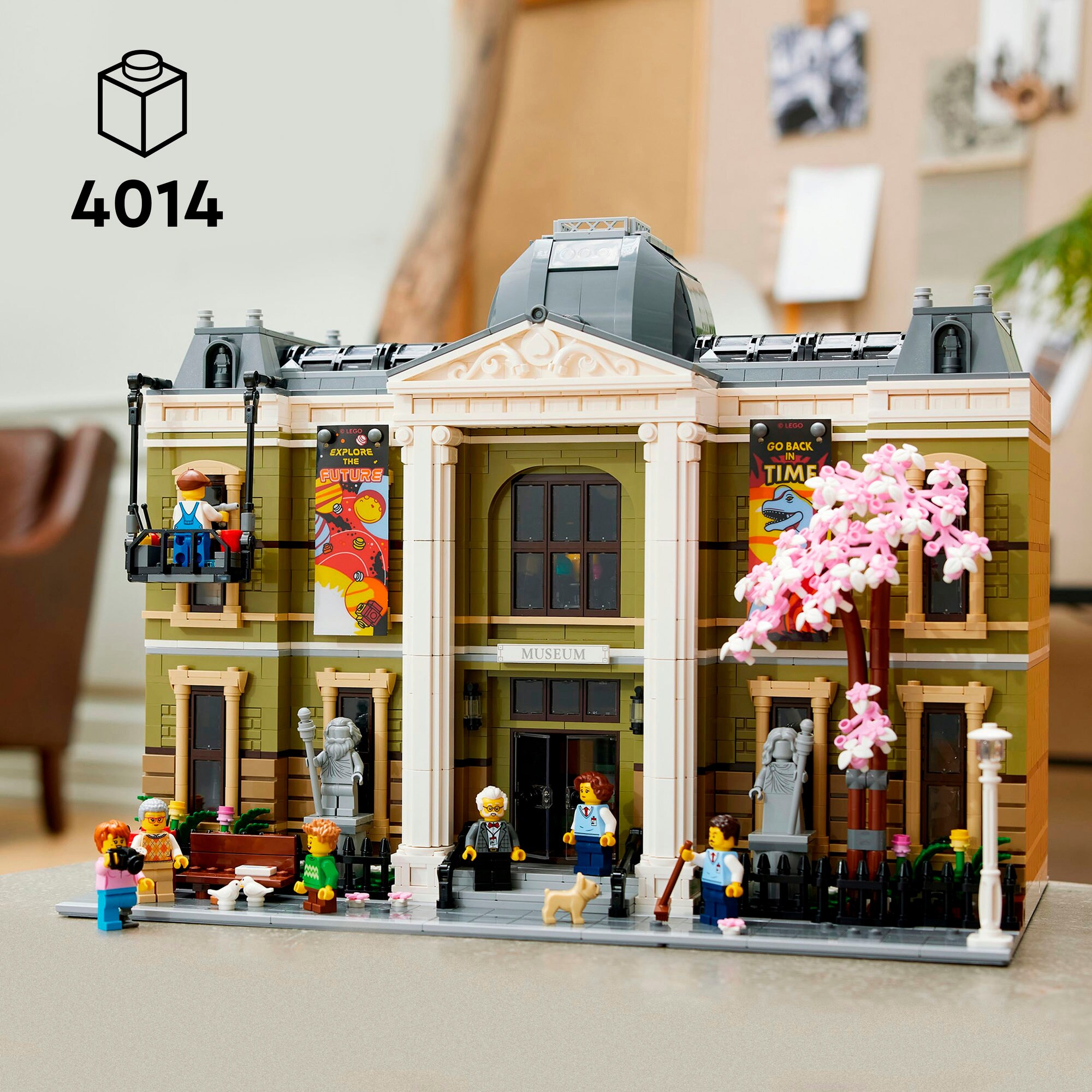 LEGO Konstruktionsspielzeug Icons Naturhistorisches Museum