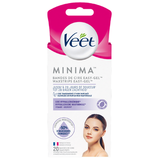Veet Ontharingsstrips Gezicht Hypoallergene Minima 20ST
