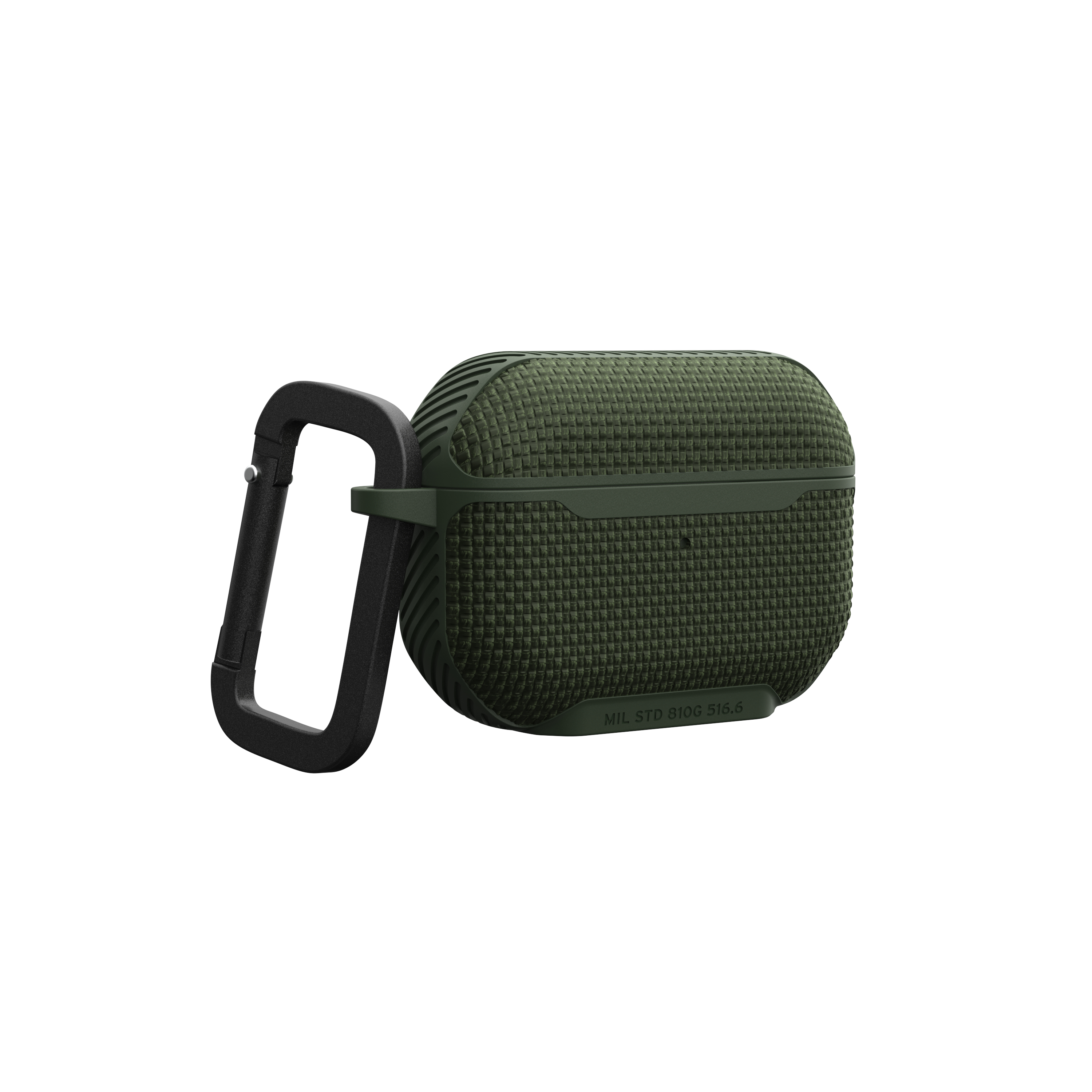 AirPods Pro 2 / AirPods Pro Nylon Schutzhülle mit Karabinerhaken Metropolis (104125117272) - Olive Drab