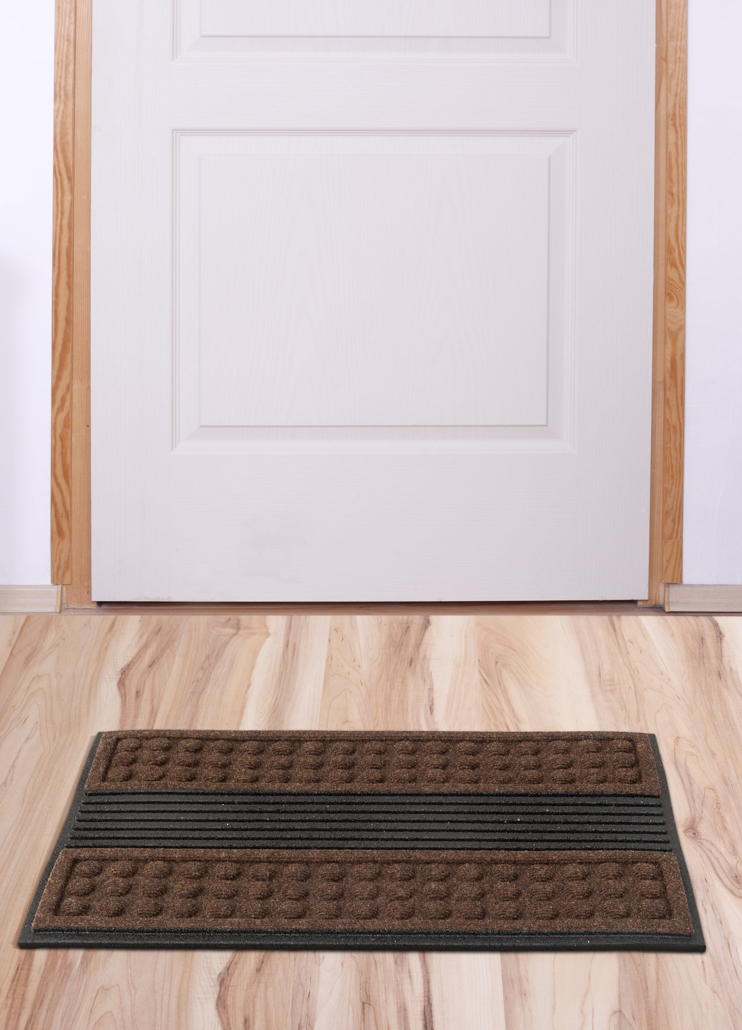 Multy Home buitenmat Scrape'n Brush bruin 75 x 45 cm