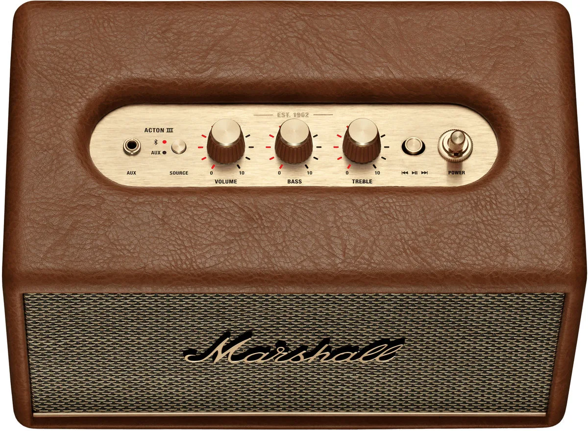 Marshall Acton 3 BT Marron Enceintes connectées