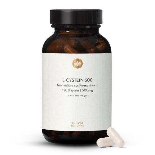 Sunday Natural Products  L-Cystein 500 mgKapseln