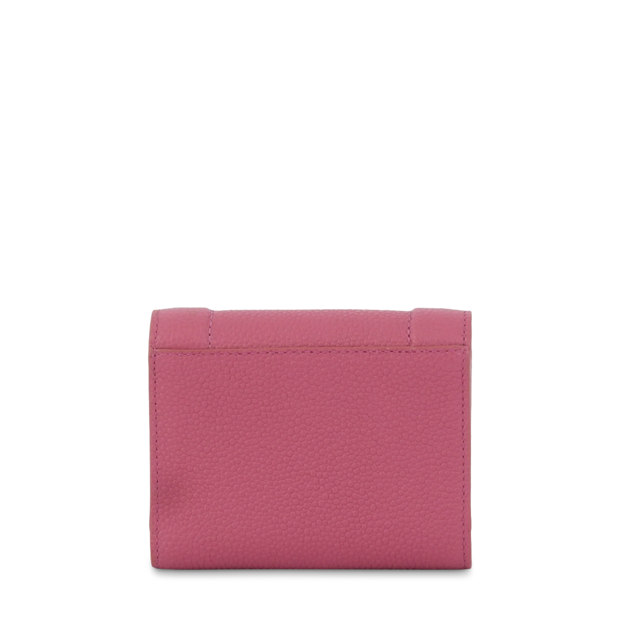 Portefeuille compact medium rabat Ninon de Lancel-Cerise