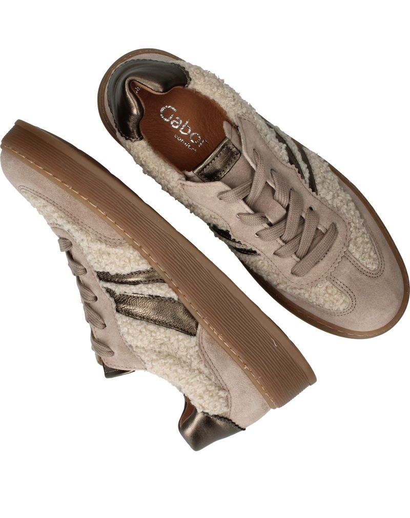 Gabor Veterschoenen Beige Dames