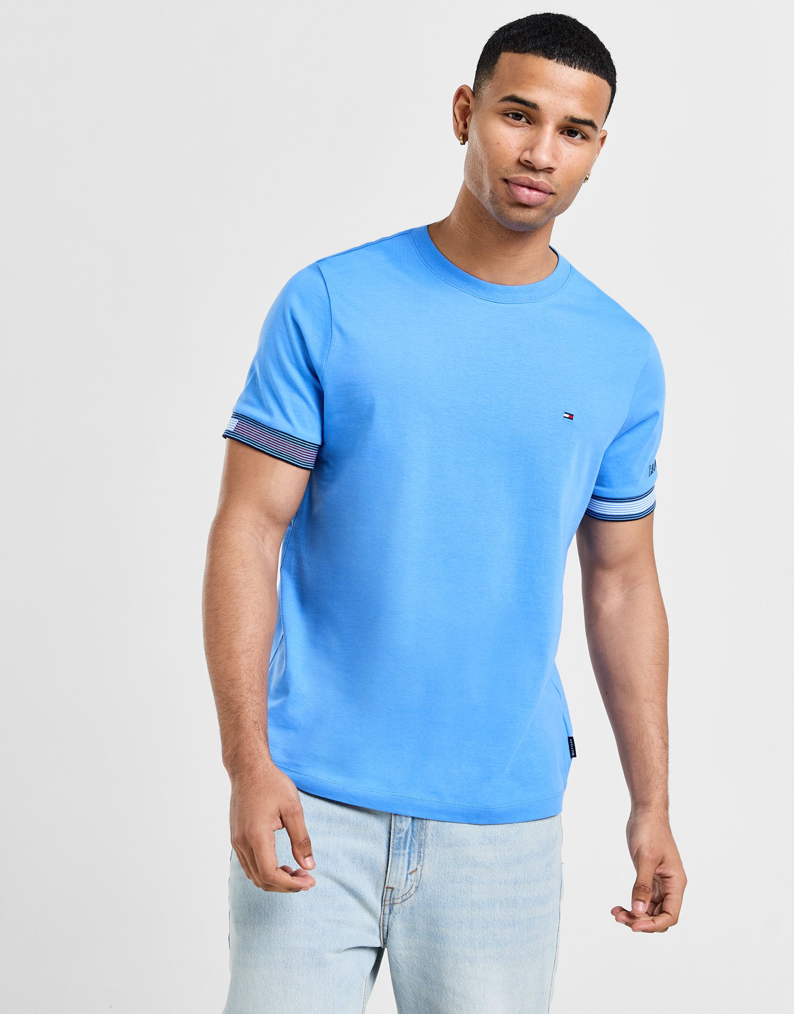Tommy Hilfiger T-shirt Flag Cuff Homme