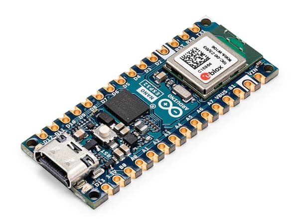 Arduino Nano ESP32, 240 MHz, u-blox NORA-W106, 128 MB, 512 KB, Arduino, Beregningsmodul