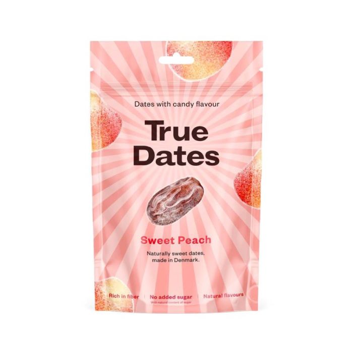 True Dates Sweet Peach 3x100g