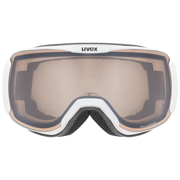 Masque de ski UVEX DOWNHILL 2100 V WHITE MATT/VARIO SILVER MIRROR