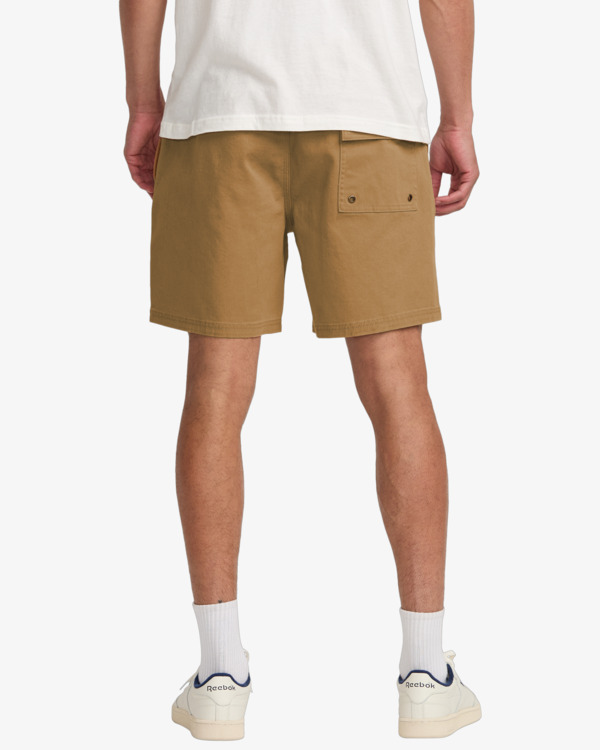 Rvca Escape Elastic Short Light Blue