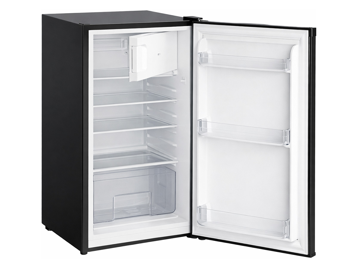 Kitchenbrothers 102 liter koelkast met vriesvak - Black