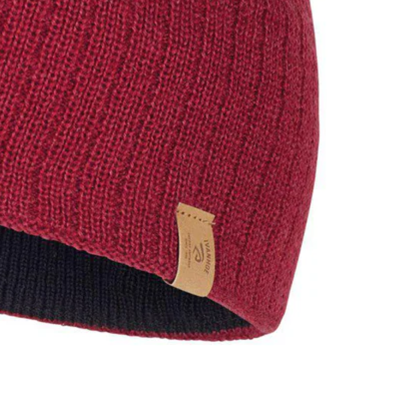 Ivanhoe wollen muts Stormy Hat WB rood