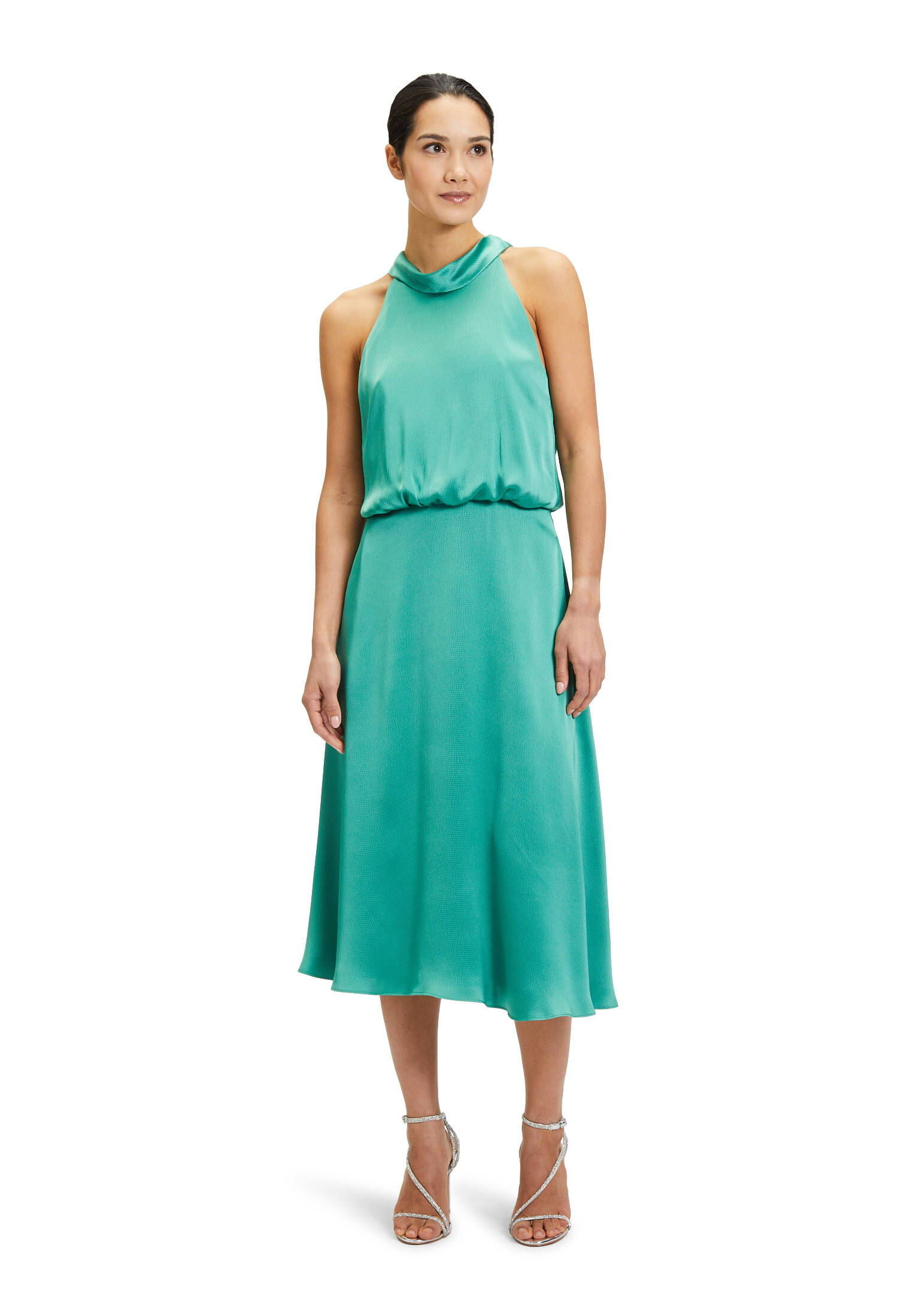 Vera Mont| Damen Cocktailkleid mit Stehkragen