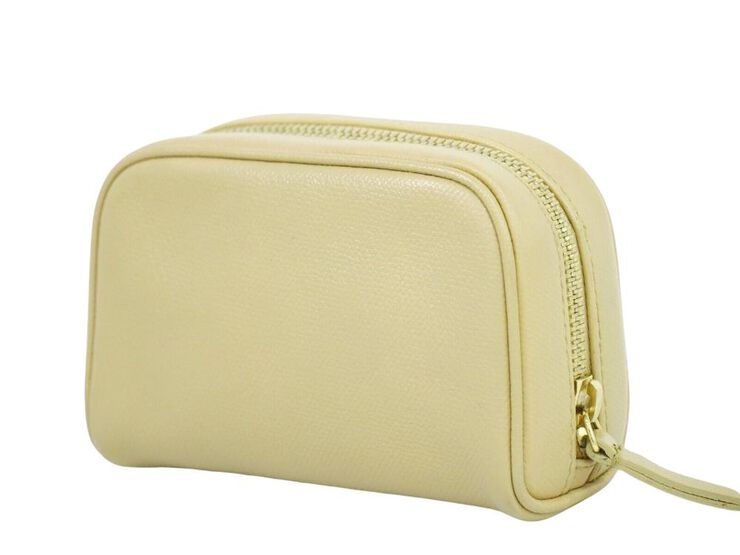 Chanel Vintage Chanel Pouch Beige