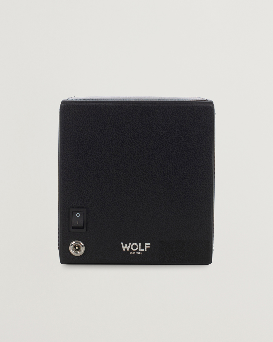 WOLF Cub Single Winder With Cover Black