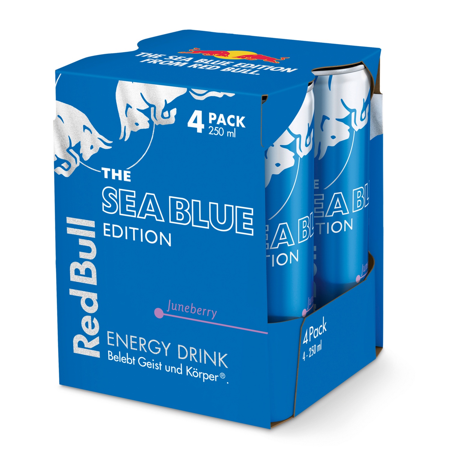 RED BULL, Seablue Edition 4 x 250 ml