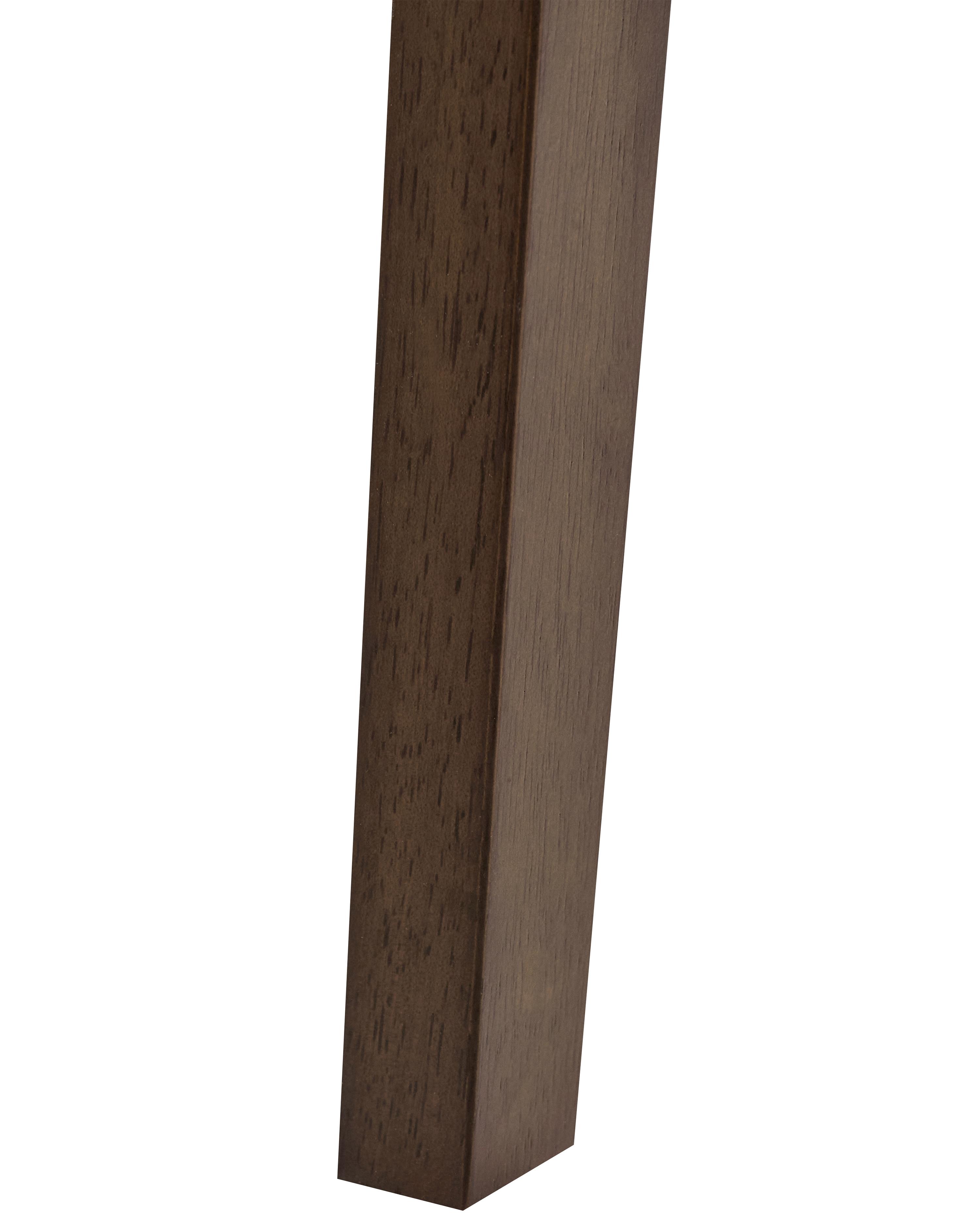 Set van 2 barstoelen ISANTI Hout Donkerbruin/groen