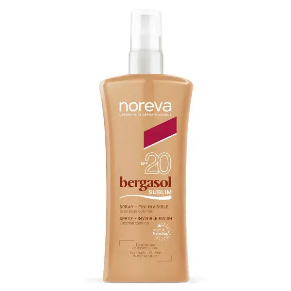 Loção Protetora Solar Bergasol Sublim para Rosto e Corpo FPS 20 em Spray 125ml